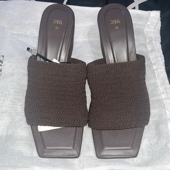 Zara slide wedges - Picture 1 of 7
